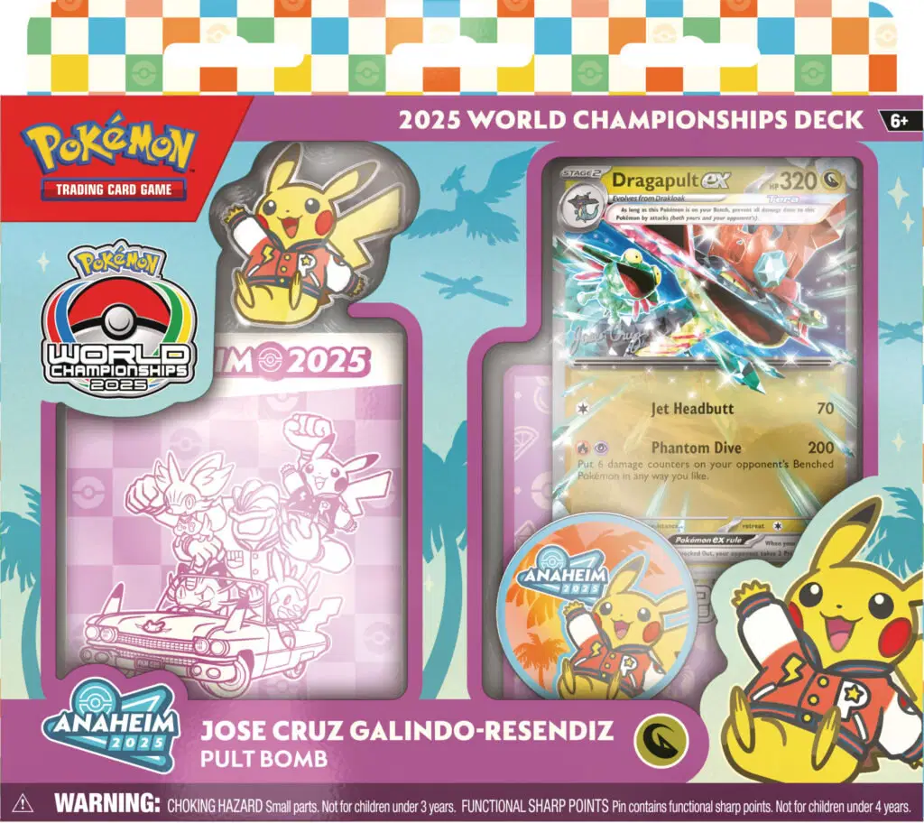 Deck des Championnats du Monde du JCC Pokémon 2025 — 1/4