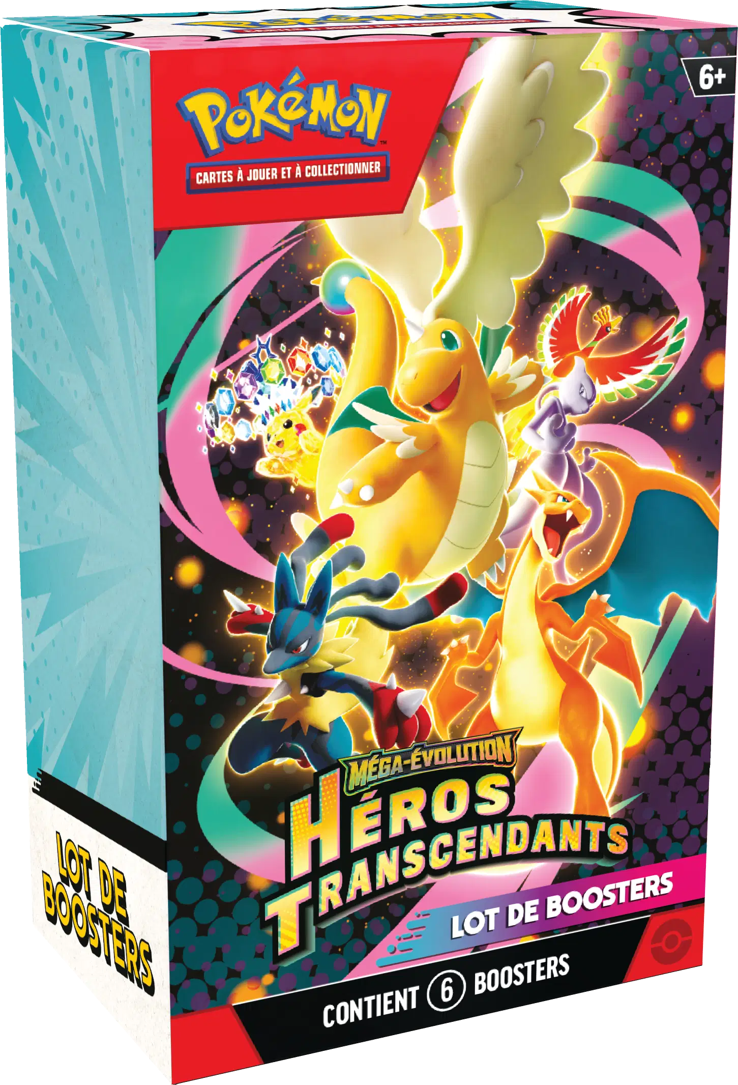 Lot de boosters Méga-Évolution – Héros Transcendants — 1/1