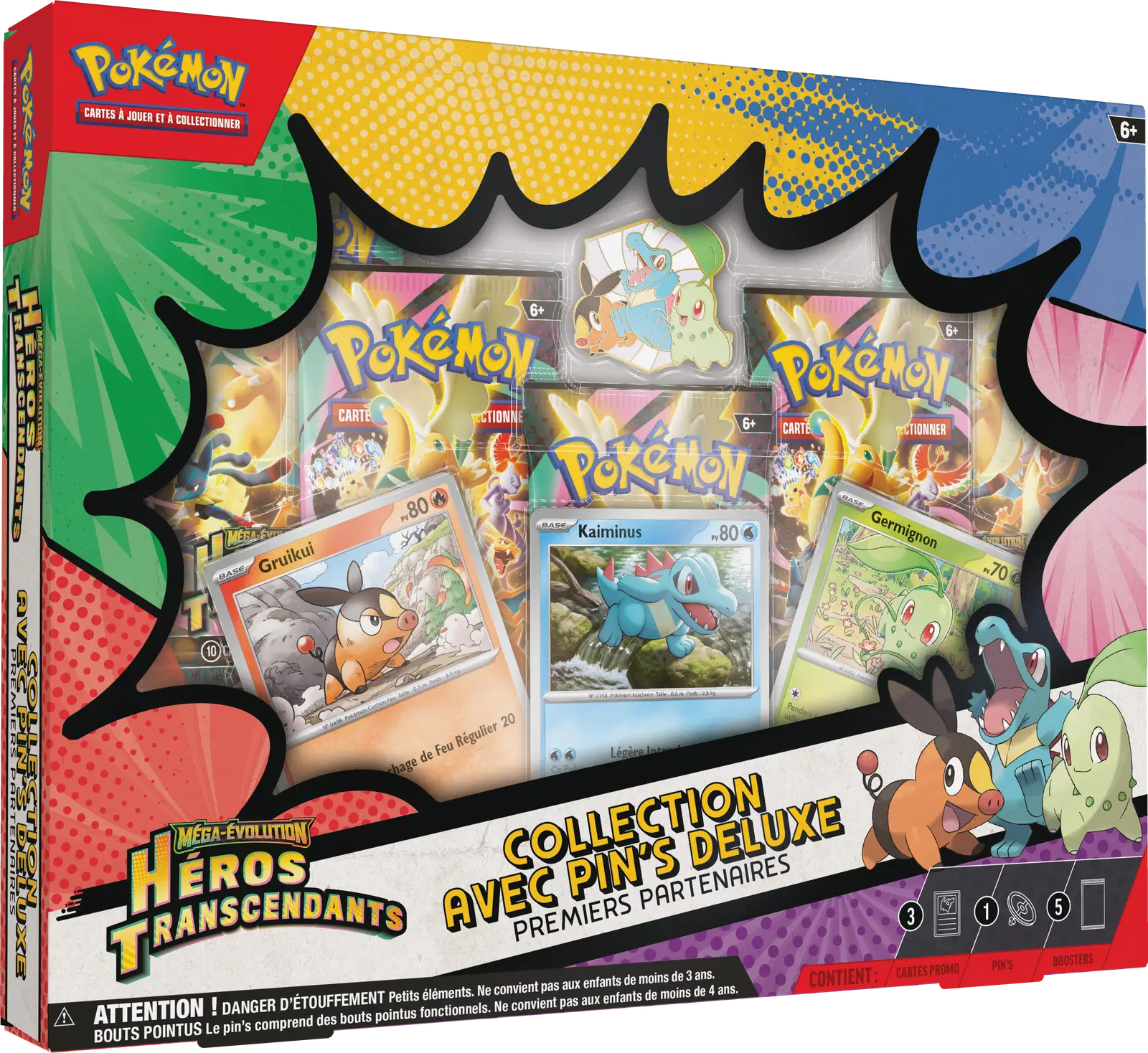 Coffret Collection avec pin's Deluxe Premiers Partenaires : 1/1